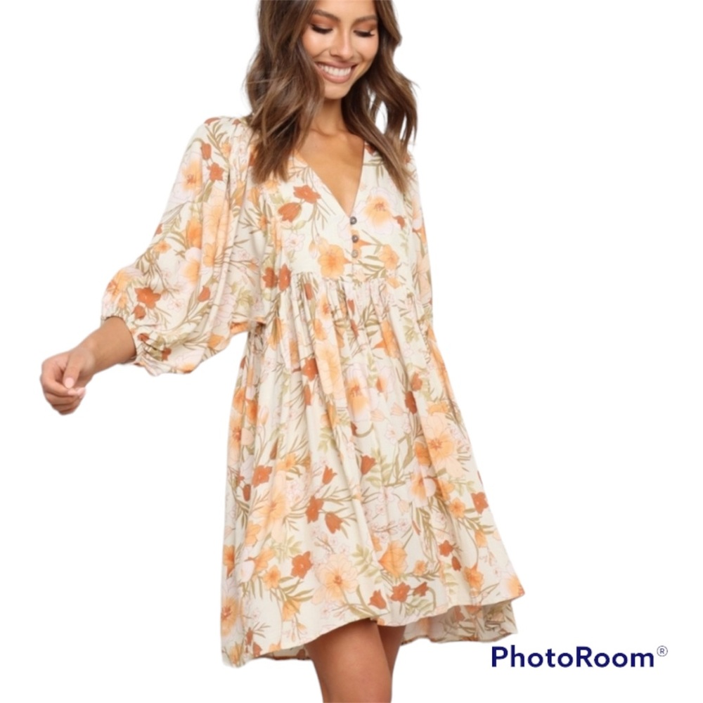 Petal & Pup Babydoll Mini Dress
